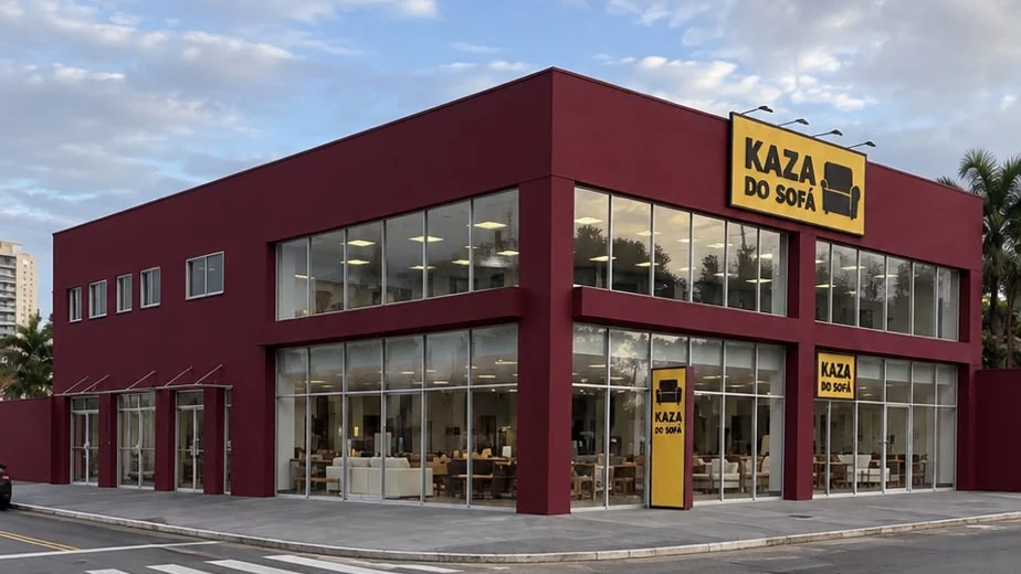 Fachada da Kaza do Sofá Butantã